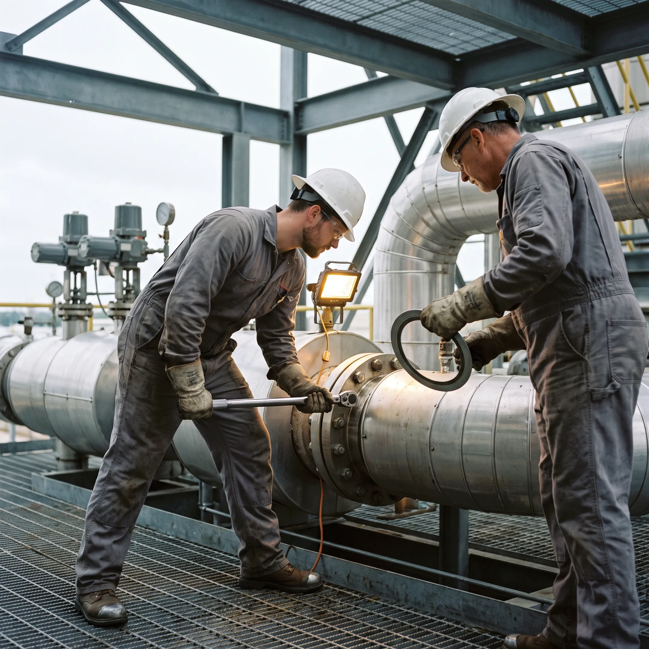 Power generation gasket application