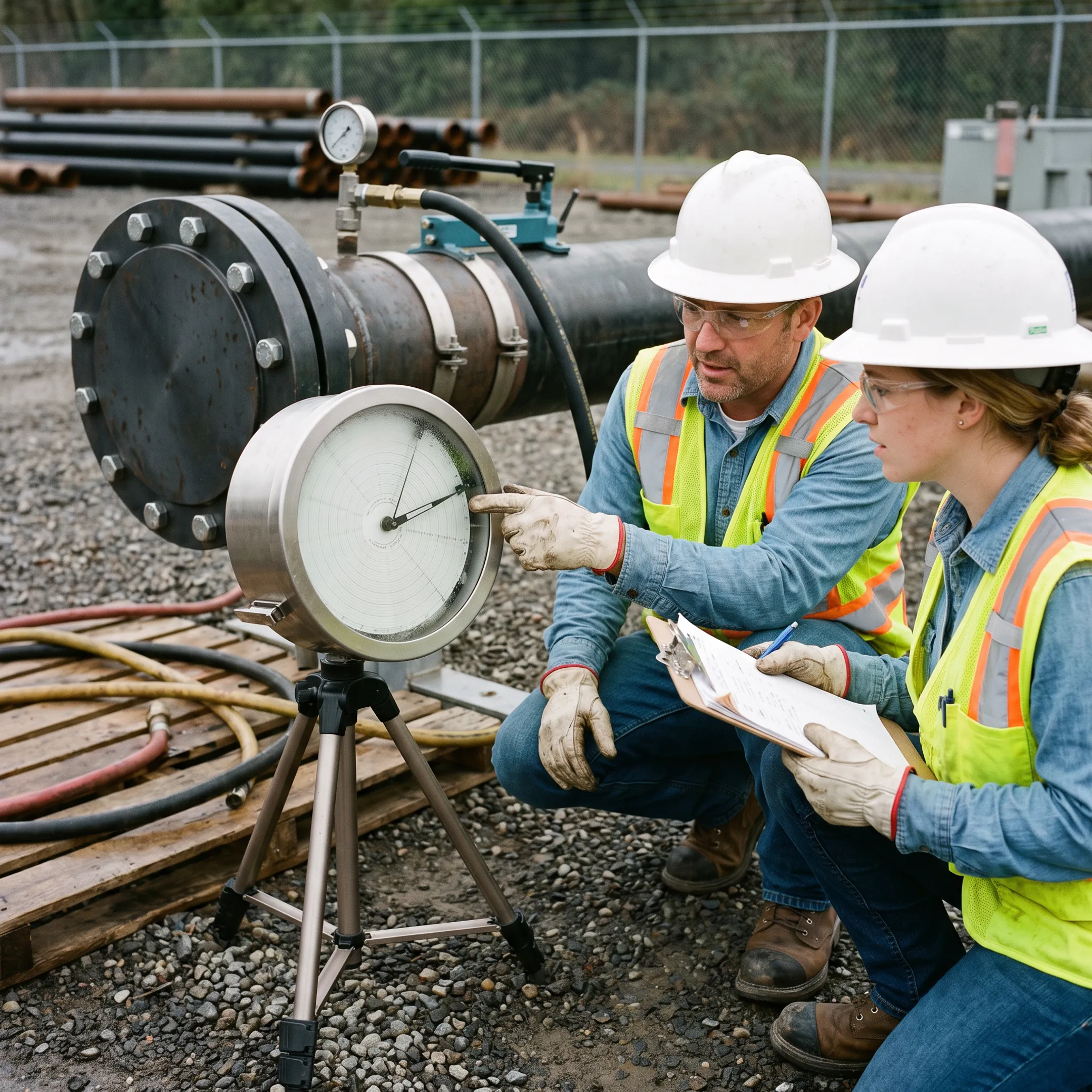 Testing and Inspection Services using chart recorders