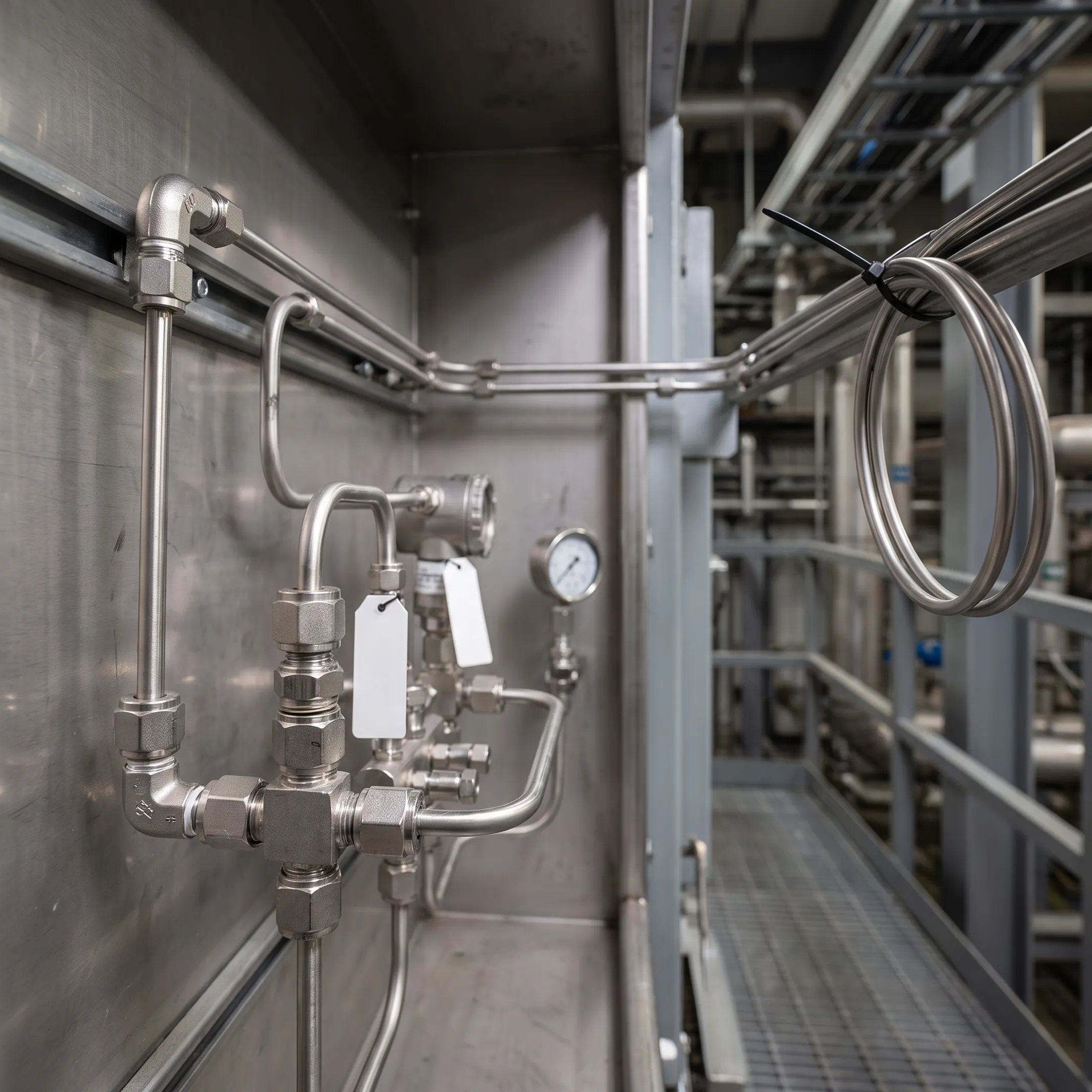 Instrumentation system fittings