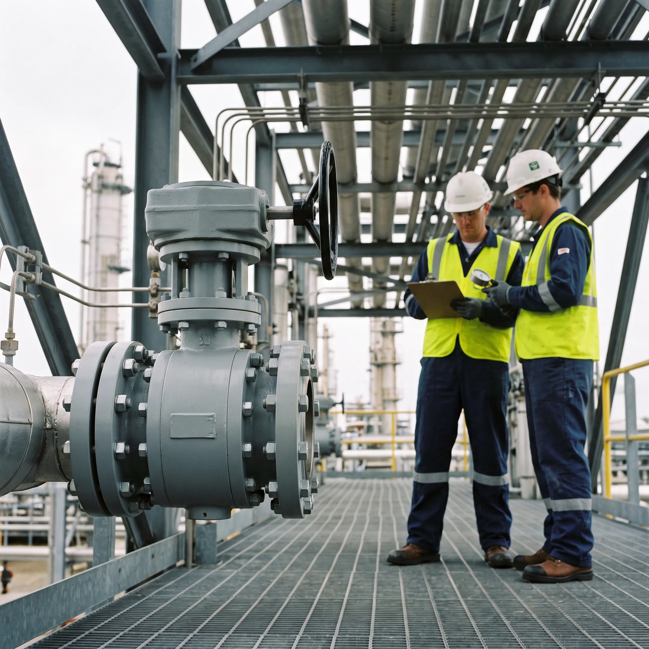Petrochemical butterfly valve application