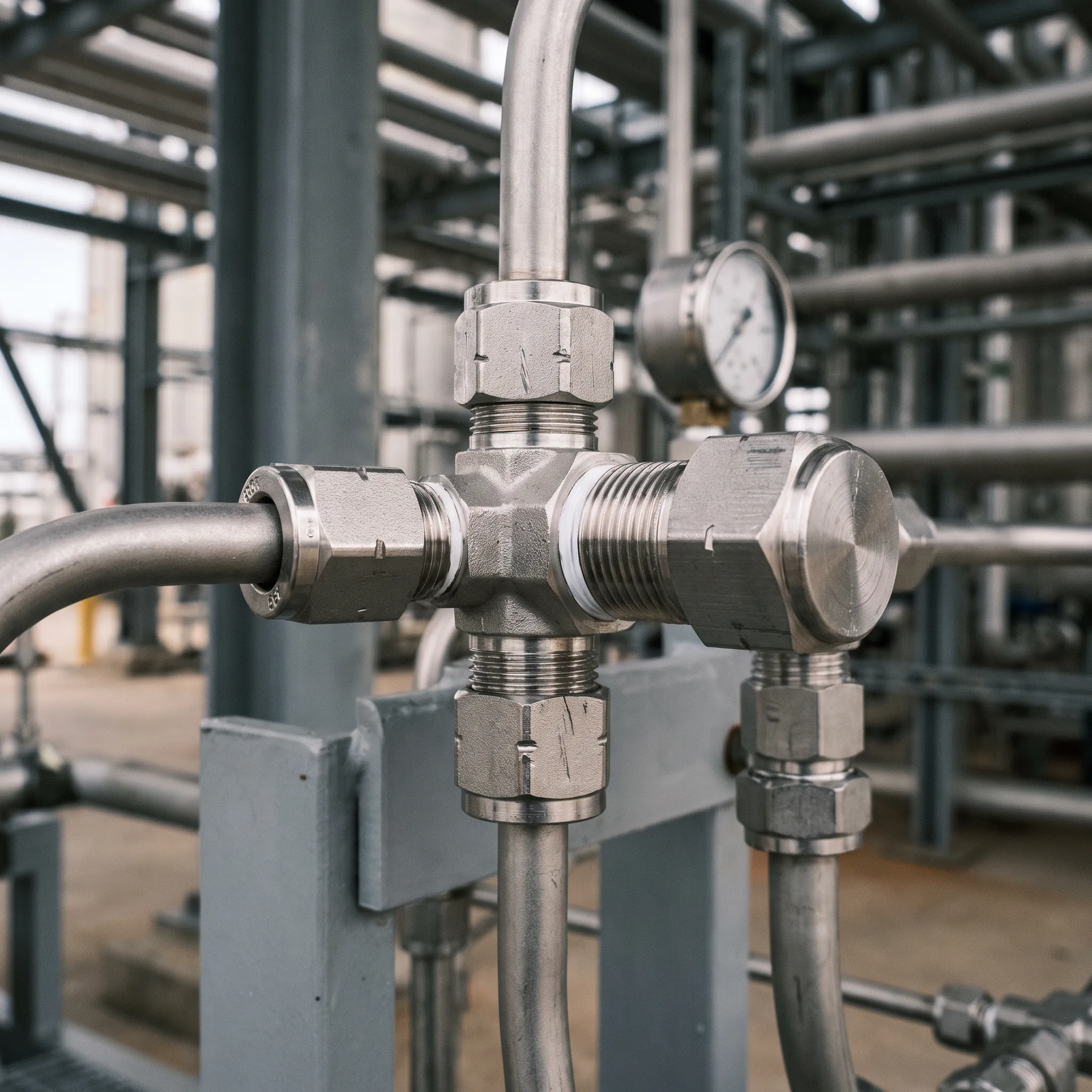 Small-bore instrumentation fittings