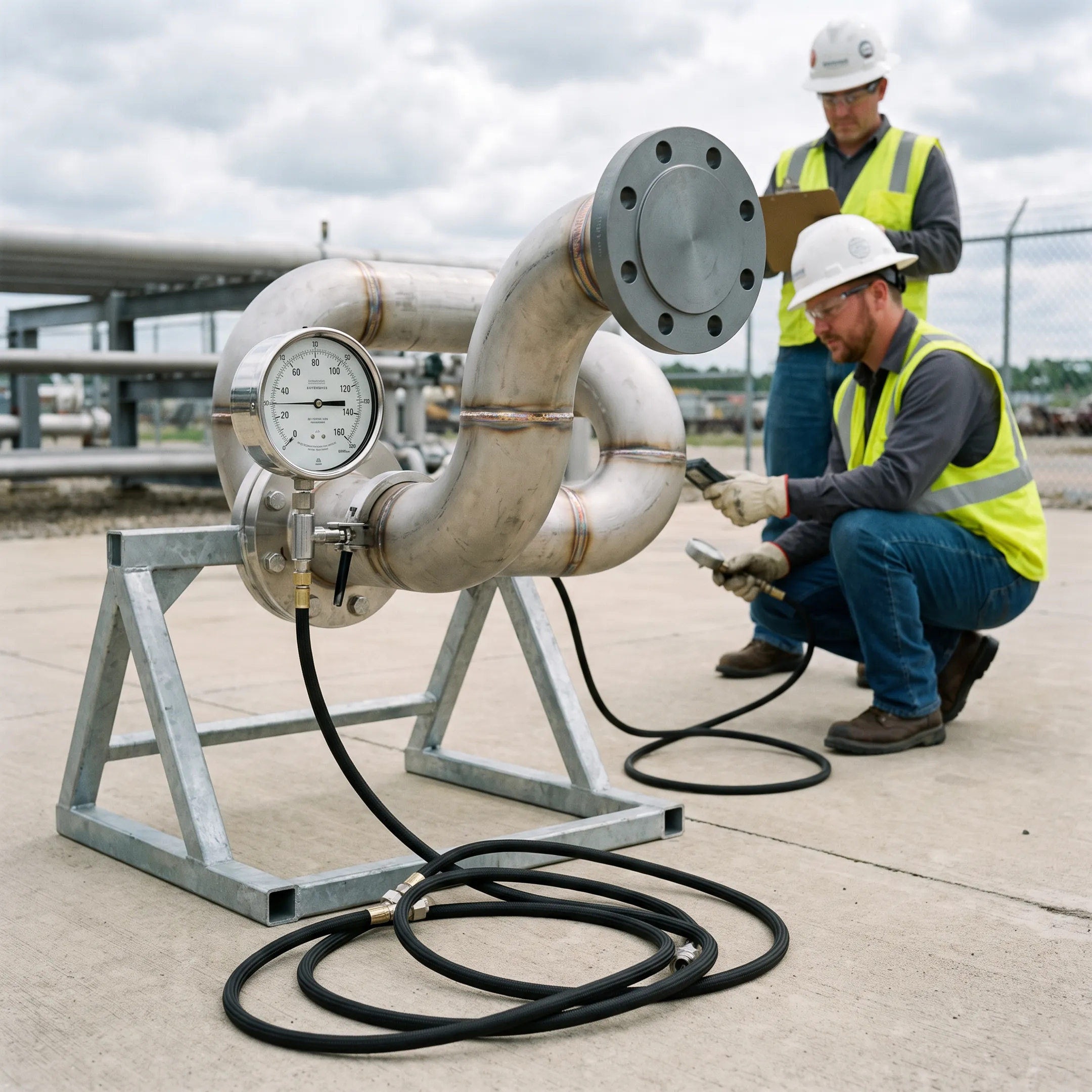 Industrial piping maintenance and testing