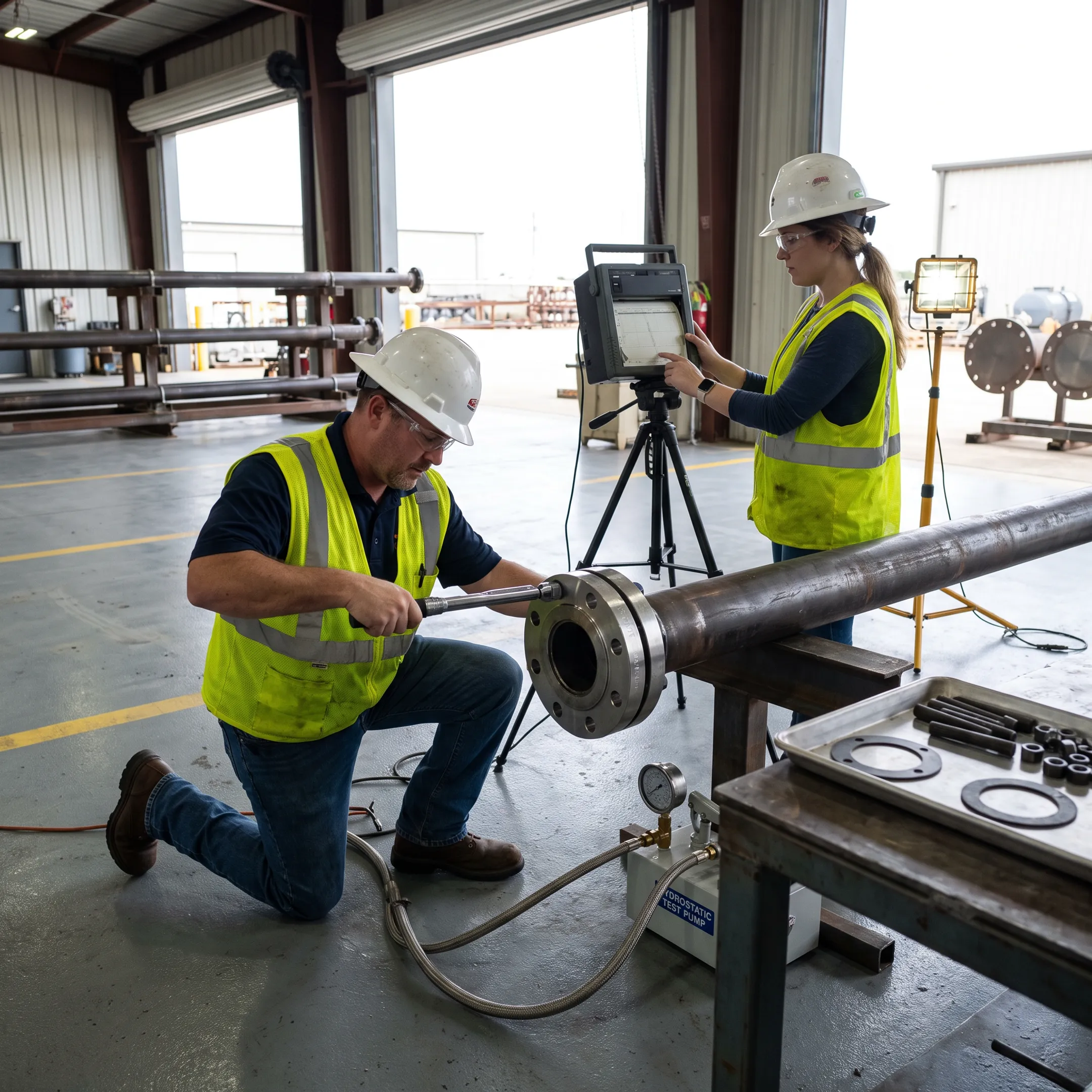 Hydrostatic testing