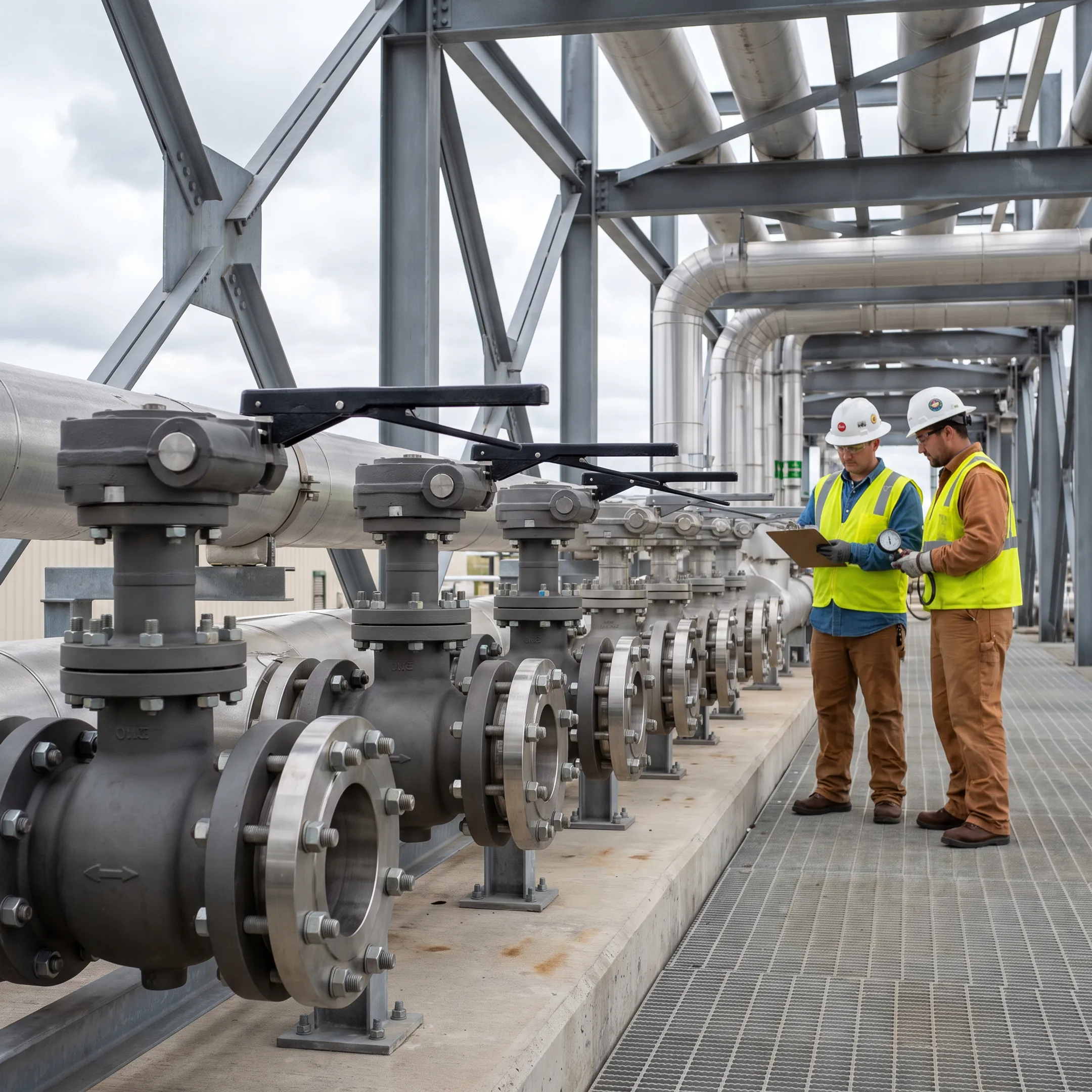 Petrochemical butterfly valve application