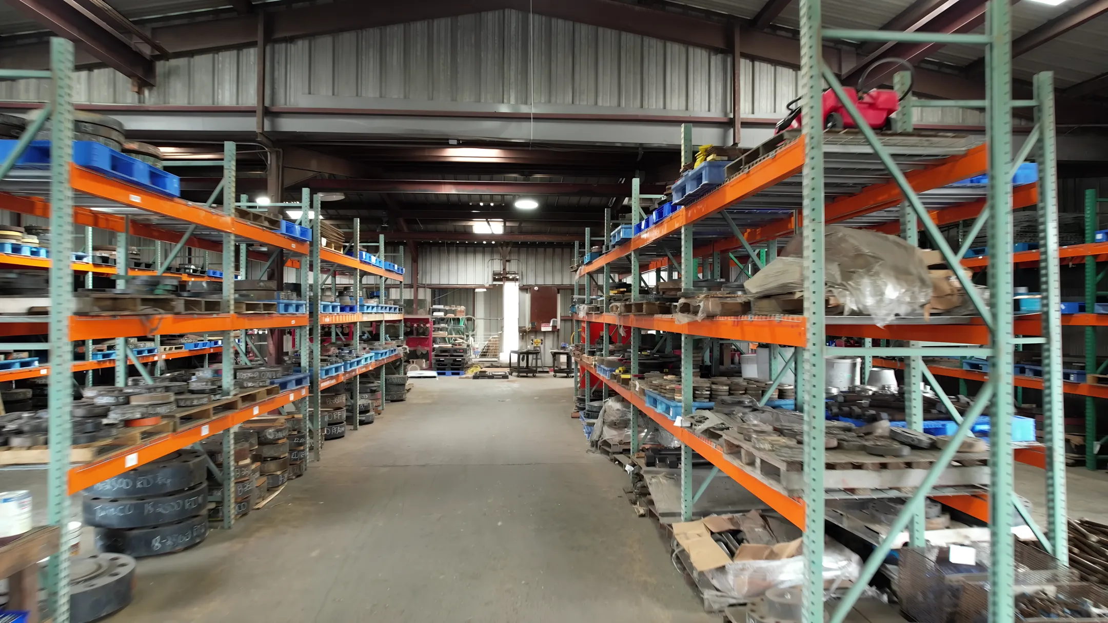Piping fabrication with blind flange