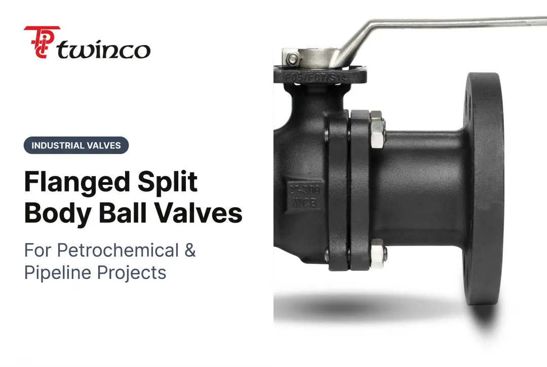 Flanged Split Body Ball Valves