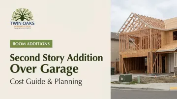Second Story Addition Over Garage: Cost Guide &amp; Planning