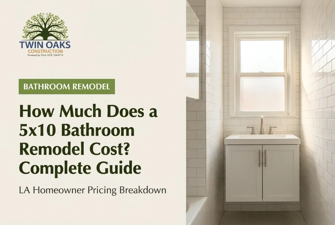 How Much Does a 5x10 Bathroom Remodel Cost? Complete Guide