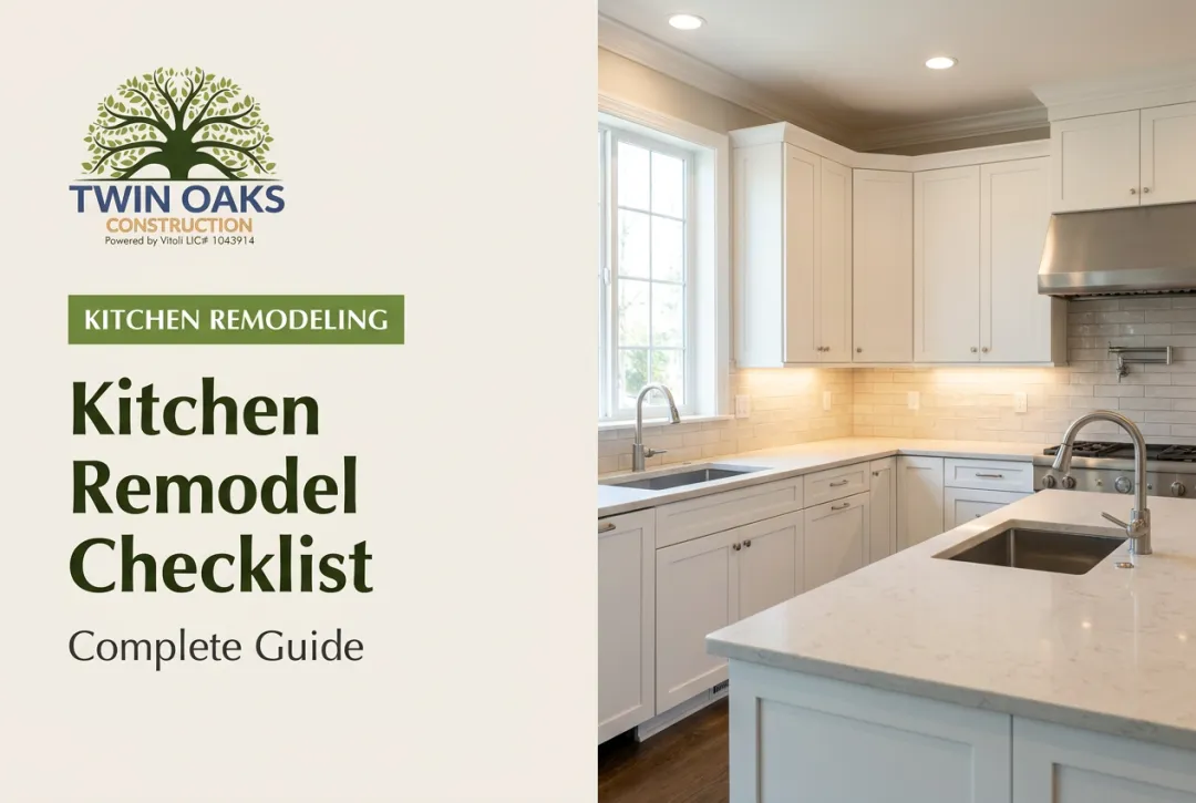 Kitchen Remodel Checklist: Complete Guide