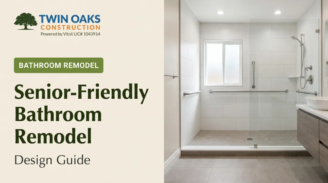 Senior-Friendly Bathroom Remodel: Design Guide