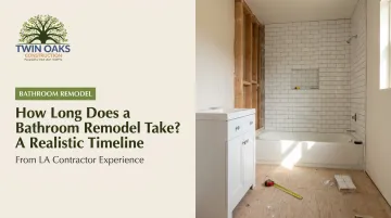 How Long Does a Bathroom Remodel Take? A Realistic Timeline