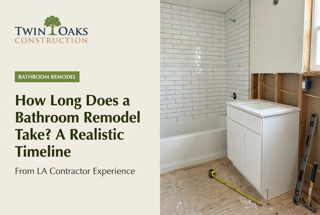 How Long Does a Bathroom Remodel Take? A Realistic Timeline