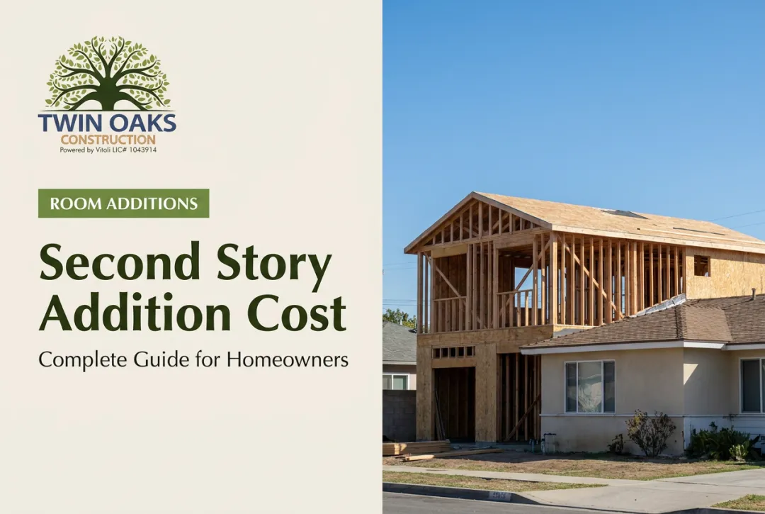 Second Story Addition Cost: Complete Guide for Homeowners