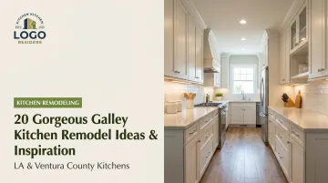 20 Gorgeous Galley Kitchen Remodel Ideas &amp; Inspiration
