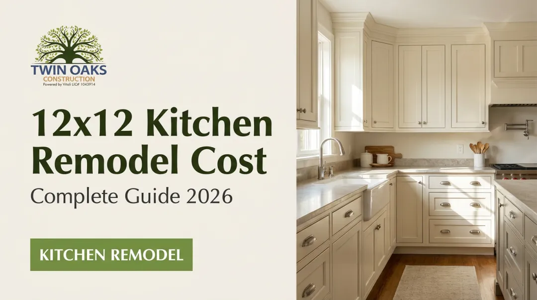 12x12 Kitchen Remodel Cost: Complete Guide 2026