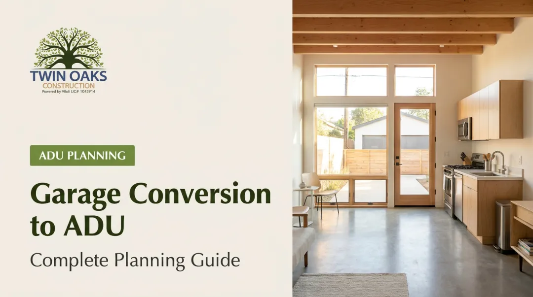 Garage Conversion to ADU: Complete Planning Guide