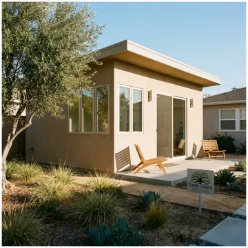 Modern backyard ADU in Valley Village