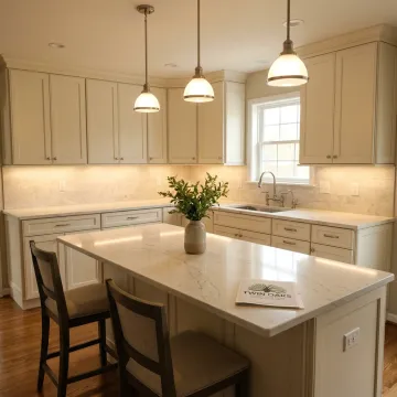 Modern kitchen remodeling project