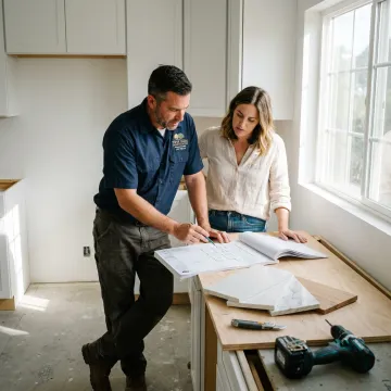 Kitchen remodel planning and installation process