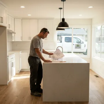 Whole home renovation in progress