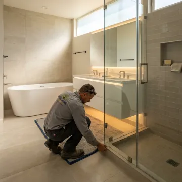 Modern Jacuzzi bath and shower remodel