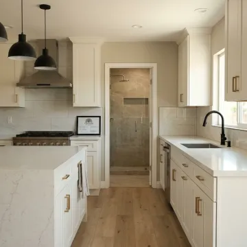 Custom kitchen and bathroom remodel