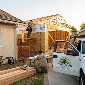 Modern ADU and home addition project