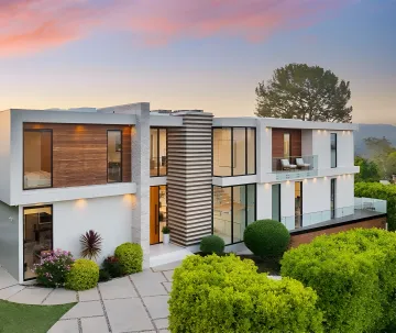 Modern backyard ADU built behind a home