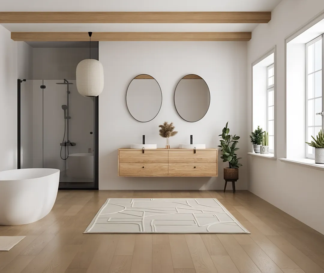 Remodeled bathroom in a Westlake Village home