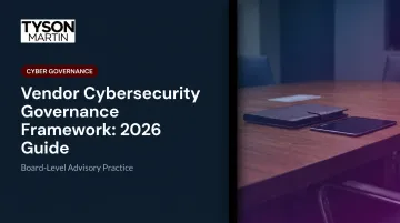 Vendor Cybersecurity Governance Framework: 2026 Guide