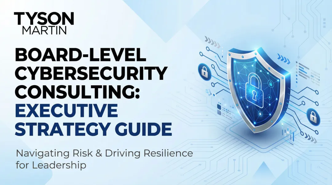 Board-Level Cybersecurity Consulting: Executive Strategy Guide