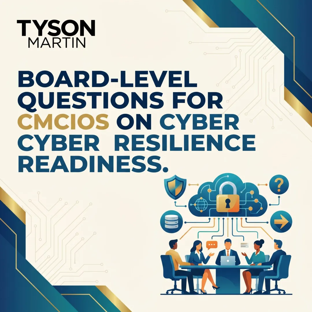 Board-Level Questions for CIOs on Cyber Resilience Readiness