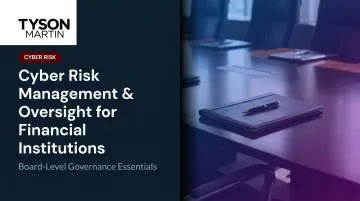 Cyber Risk Management &amp; Oversight for Financial Institutions