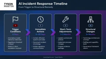 Regulatory response playbook four time-horizon action framework from trigger to structural change