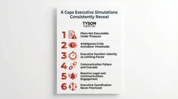6 systemic cyber crisis governance gaps revealed by executive simulations