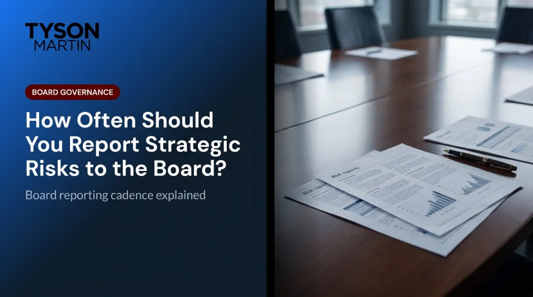 How Often Should You Report Strategic Risks to the Board?