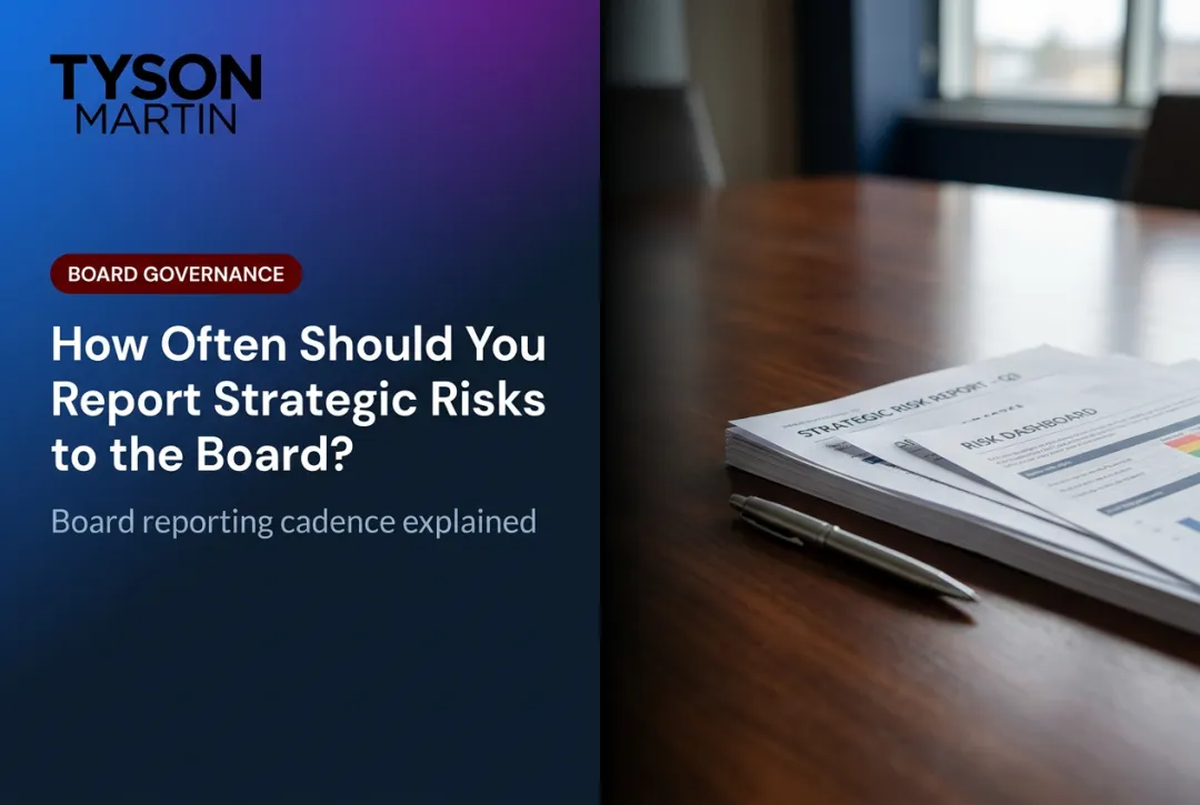 How Often Should You Report Strategic Risks to the Board?