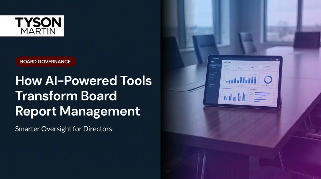 How AI-Powered Tools Transform Board Report Management