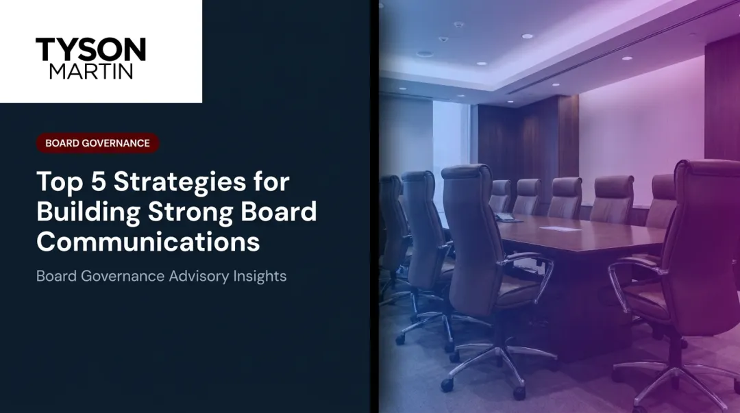 Top 5 Strategies for Building Strong Board Communications
