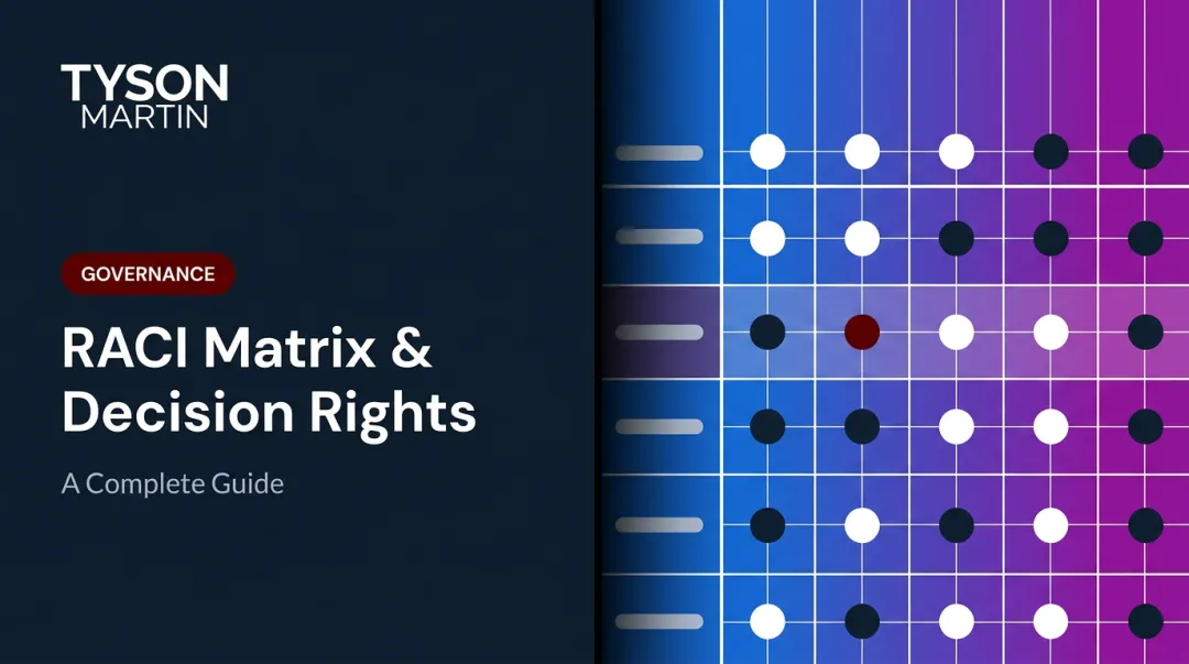 RACI Matrix & Decision Rights: A Complete Guide