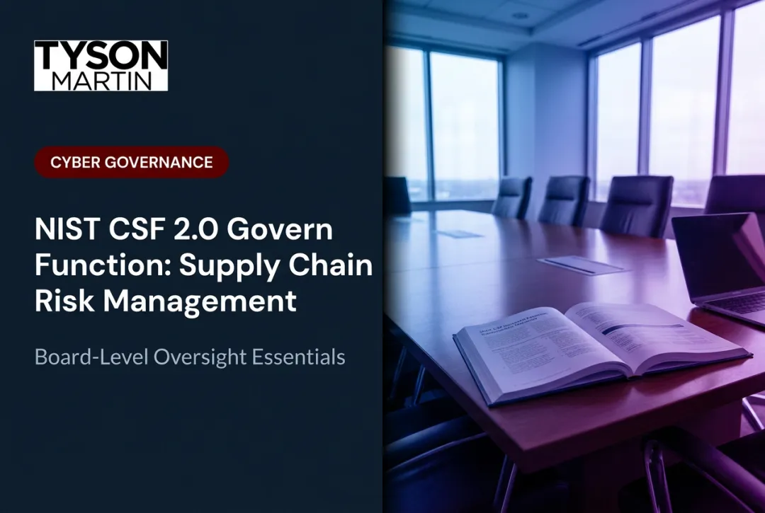 NIST CSF 2.0 Govern Function: Supply Chain Risk Management