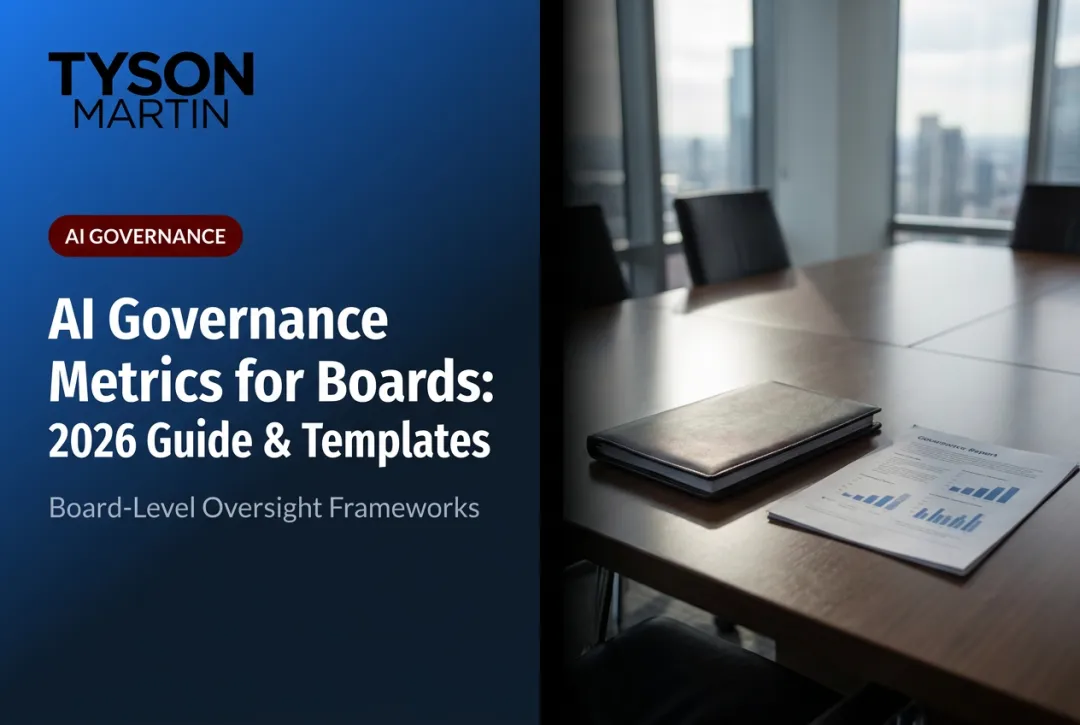 AI Governance Metrics for Boards: 2026 Guide & Templates