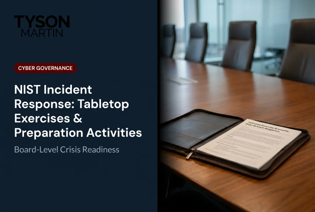 NIST Incident Response: Tabletop Exercises & Preparation Activities