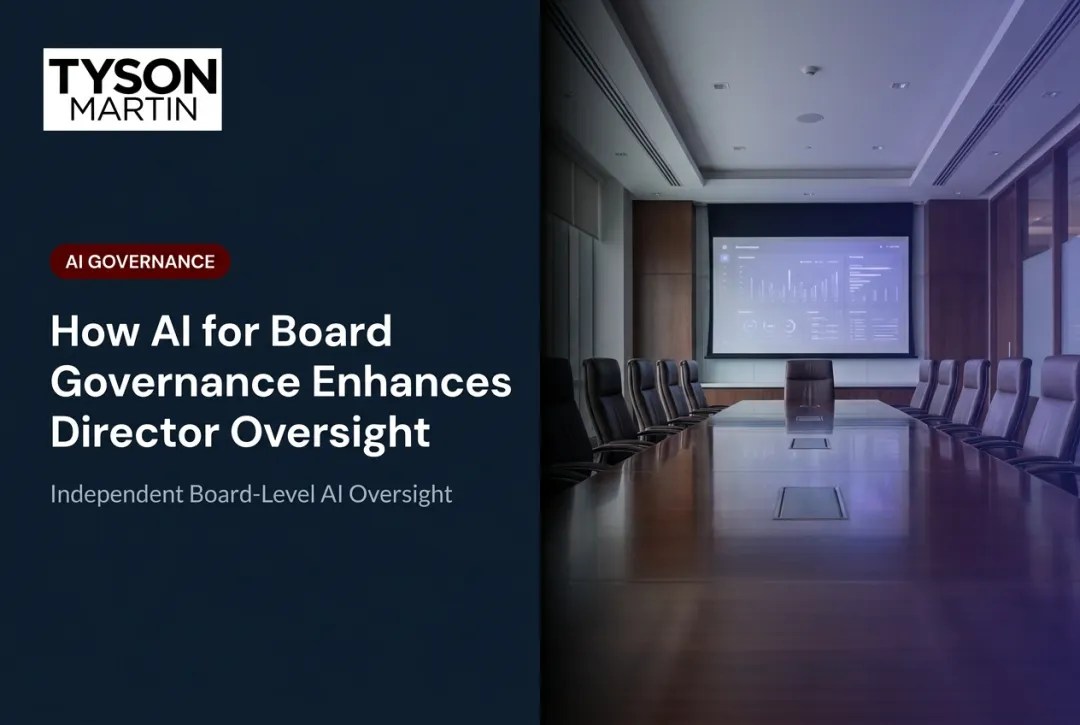 How AI for Board Governance Enhances Director Oversight