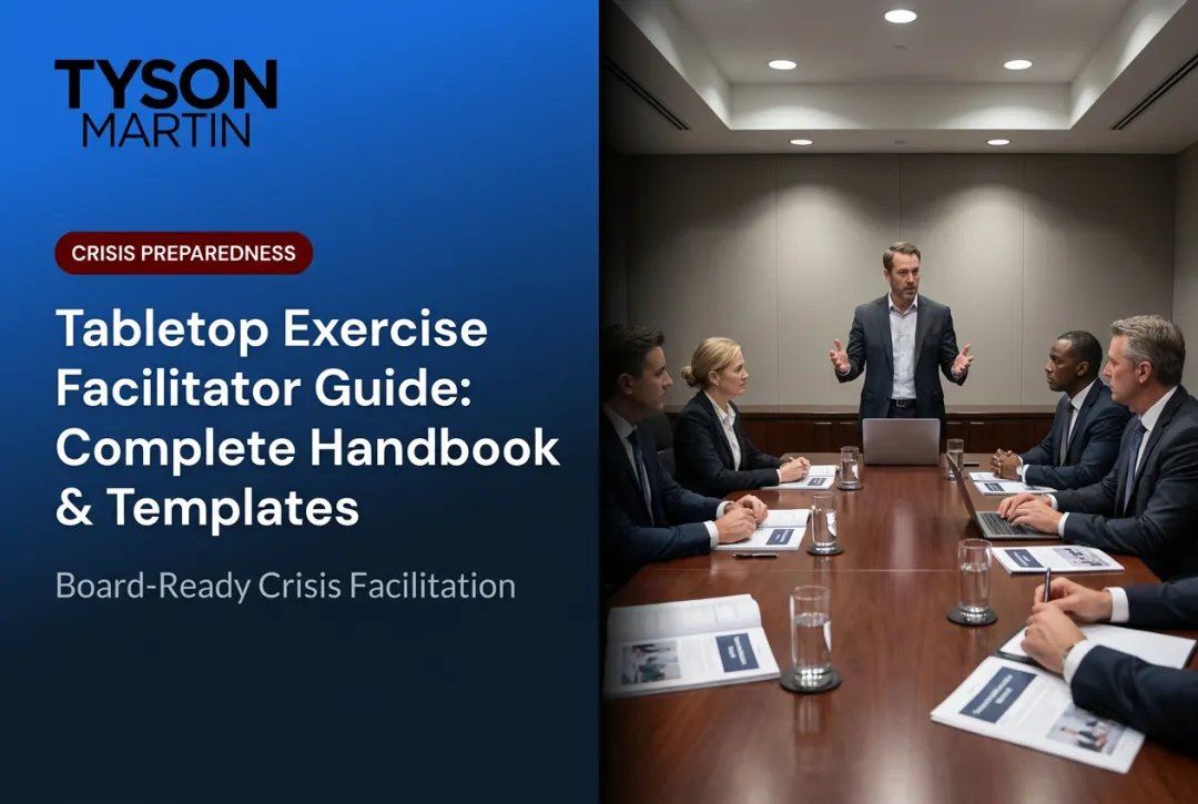Tabletop Exercise Facilitator Guide: Complete Handbook & Templates