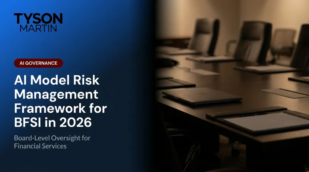 AI Model Risk Management Framework for BFSI in 2026