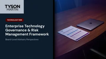 Enterprise Technology Governance & Risk Management Framework