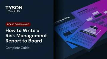 How to Write a Risk Management Report to Board: Complete Guide