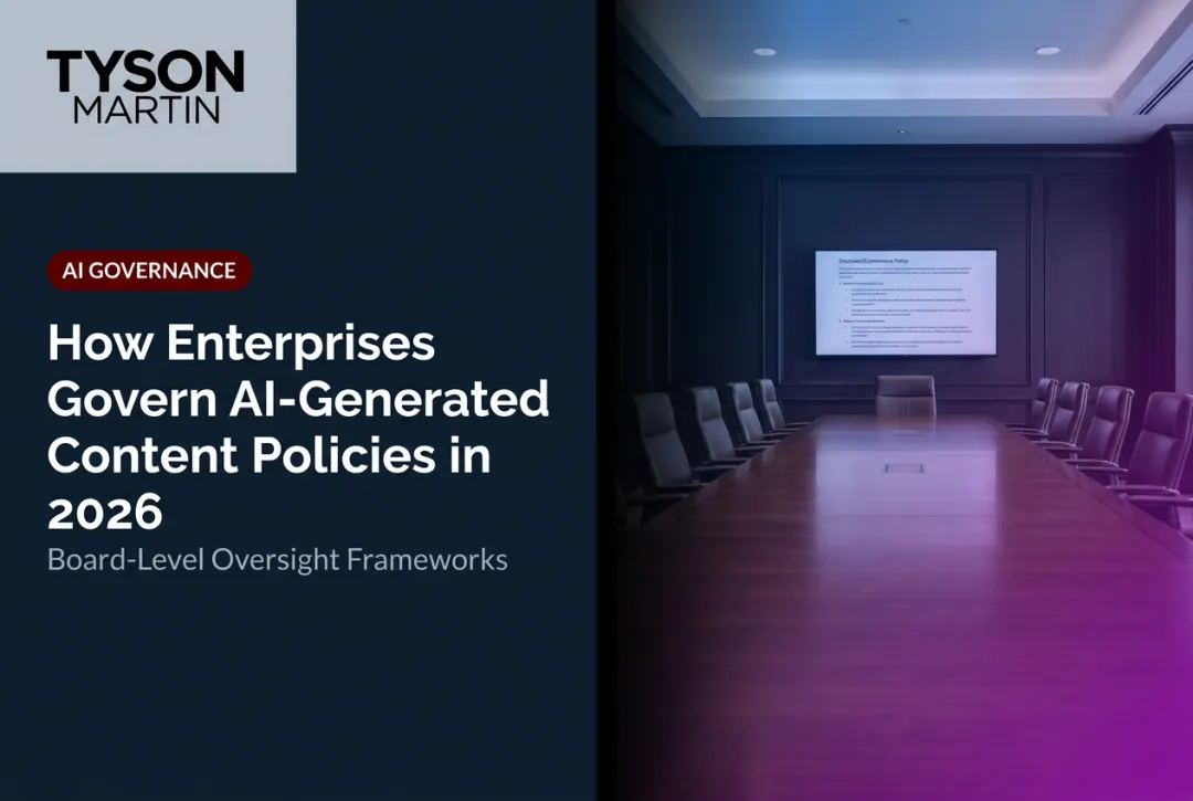 How Enterprises Govern AI-Generated Content Policies in 2026