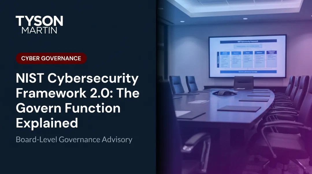 NIST Cybersecurity Framework 2.0: The Govern Function Explained